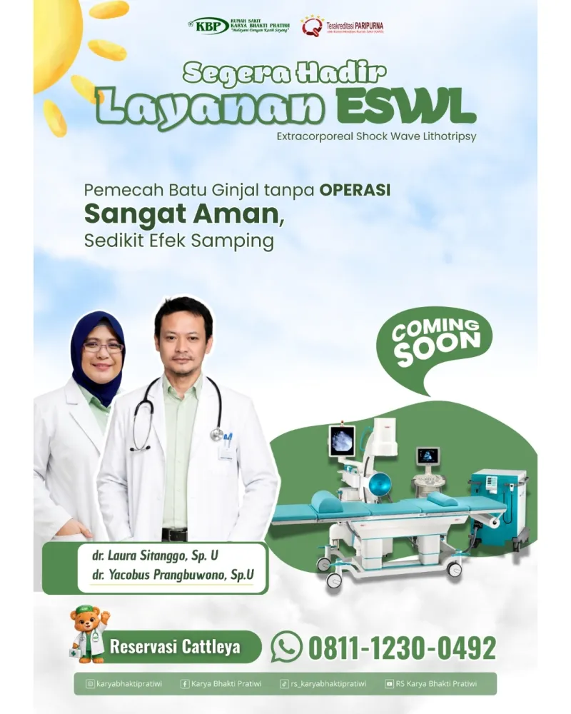 SEGERA HADIR! Layanan ESWL