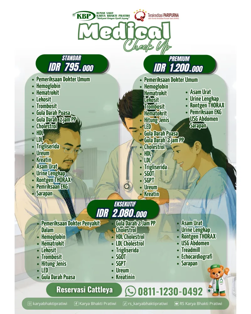 Medical Check-Up RS Karya Bhakti Pratiwi